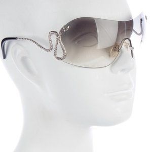 Roberto Cavalli Sunglasses w/ Crystal Snake
